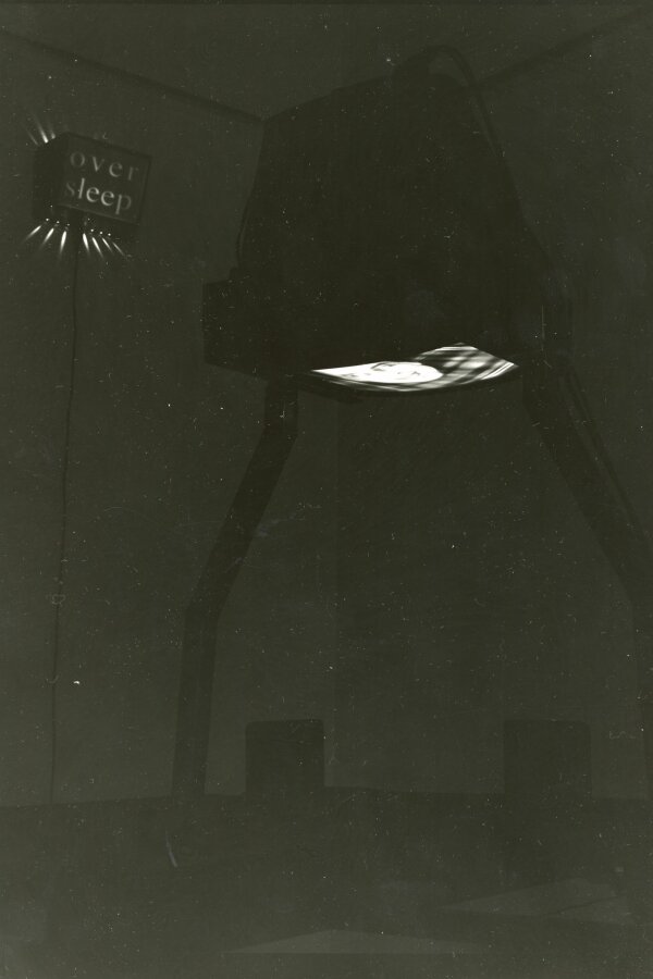 Muda Mathis, Co se to stalo s mými vlasy?, 1994, videoinstalace